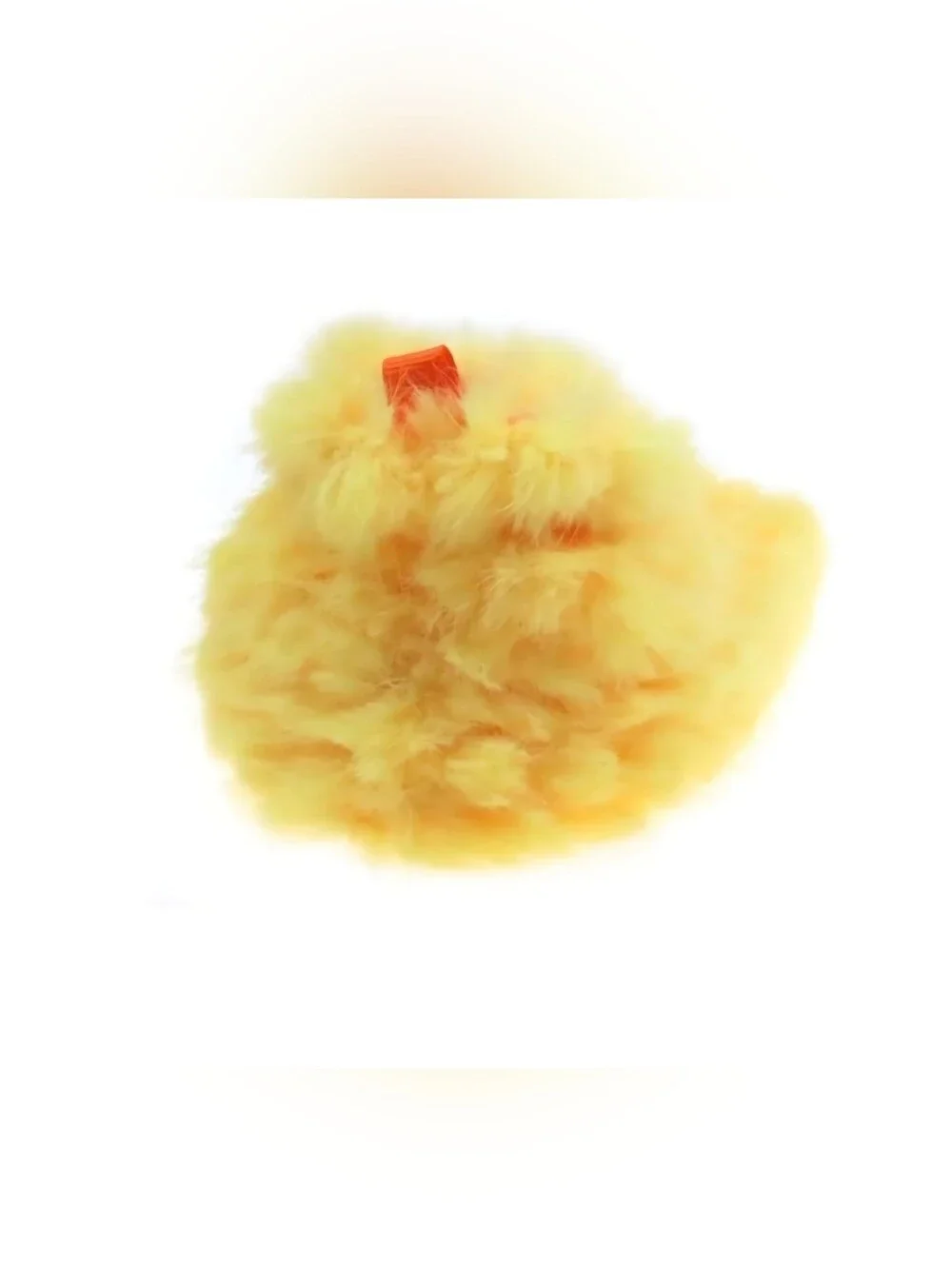 wonder nation Yellow Fuzzy Duck Foot Children's Slippers Sz 5-6